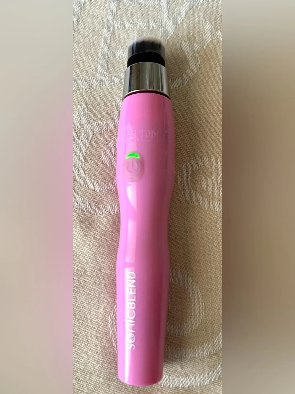 Michael Todd SONICBLEND Sonic Makeup Brush Pink NEW Tested Complete Box